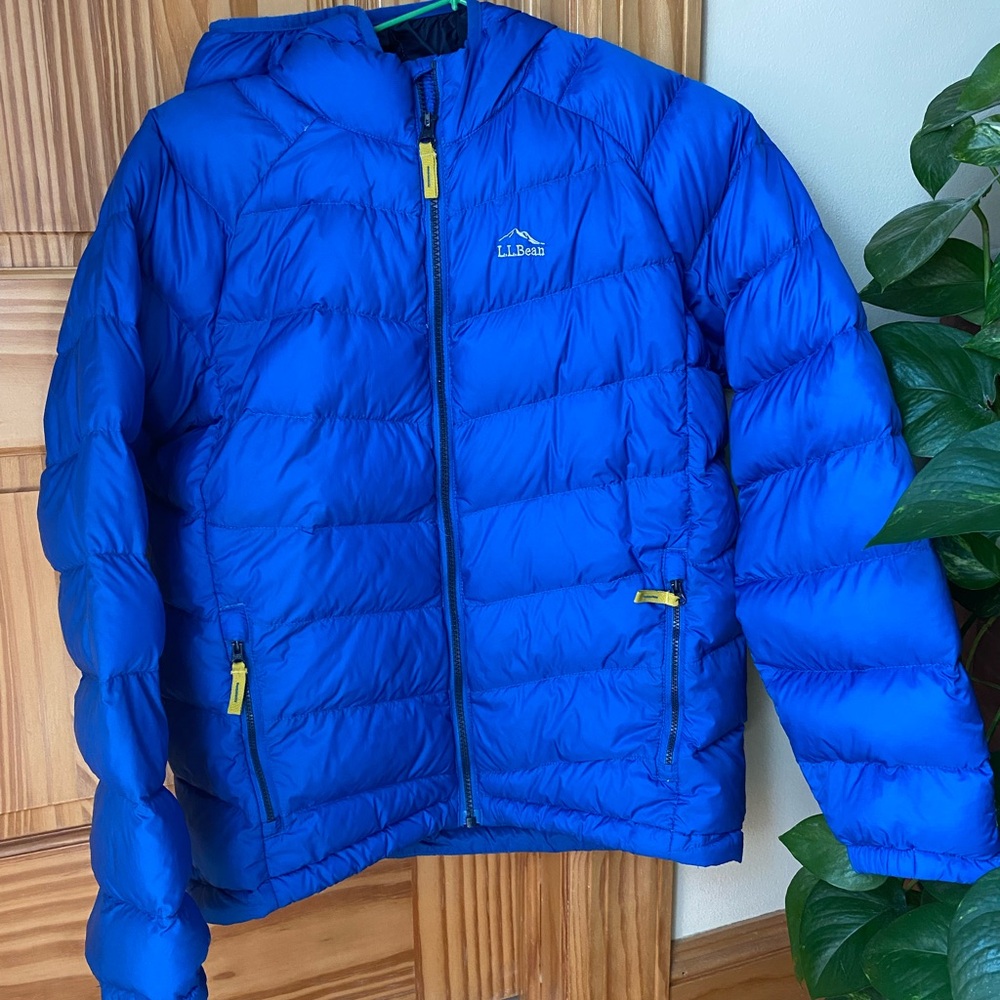 LLBEAN down winter jacket size 14-16 youth